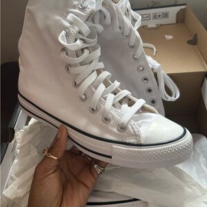 Converse White High-Top XX-HI  Sneakers